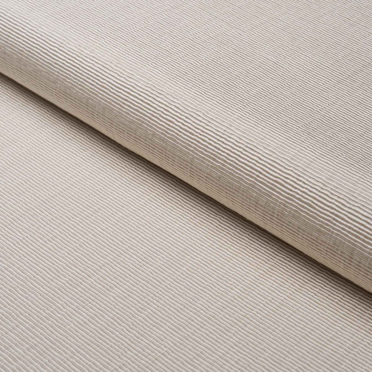 Eisenhower Faille fabric in ivory color - pattern number 87070 - by Schumacher in the Mark D. Sikes collection