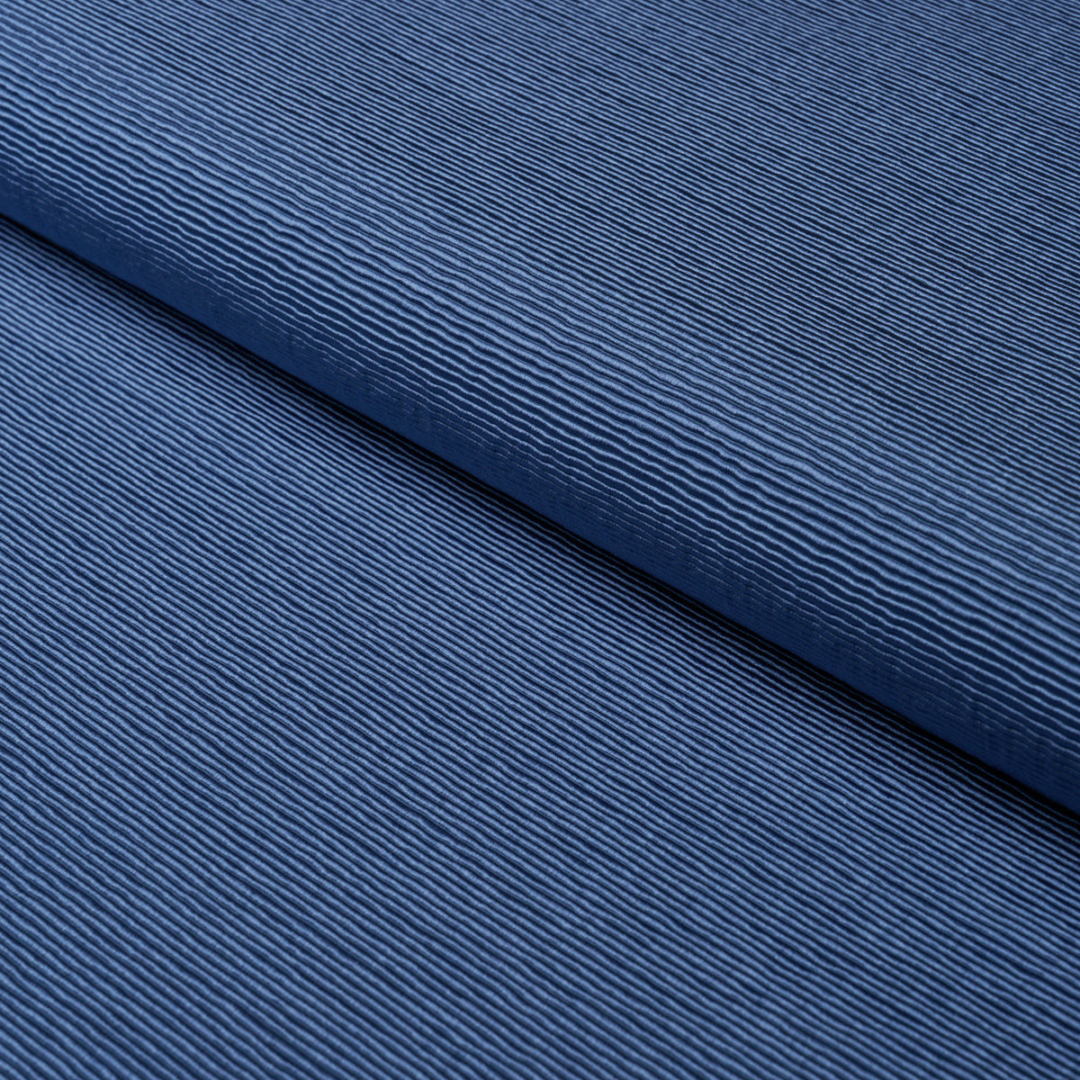 Eisenhower Faille fabric in cobalt color - pattern number 87075 - by Schumacher in the Mark D. Sikes collection