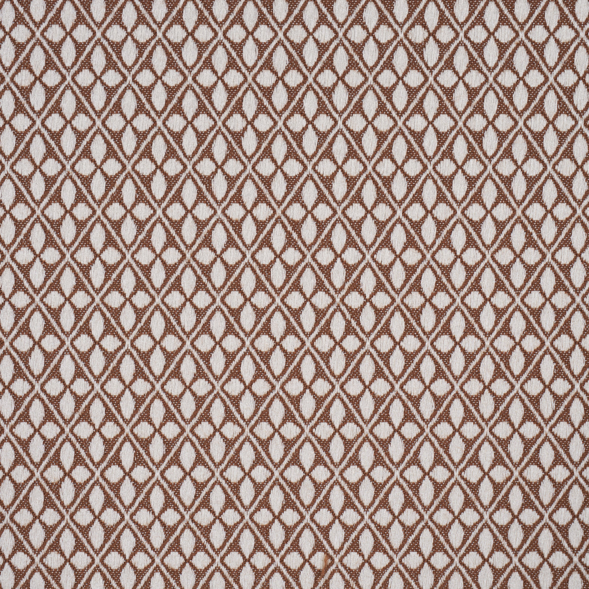 Adams Damask fabric in brown color - pattern number 87082 - by Schumacher in the Mark D. Sikes collection