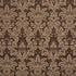 Kennedy Damask fabric in brown color - pattern number 87095 - by Schumacher in the Mark D. Sikes collection