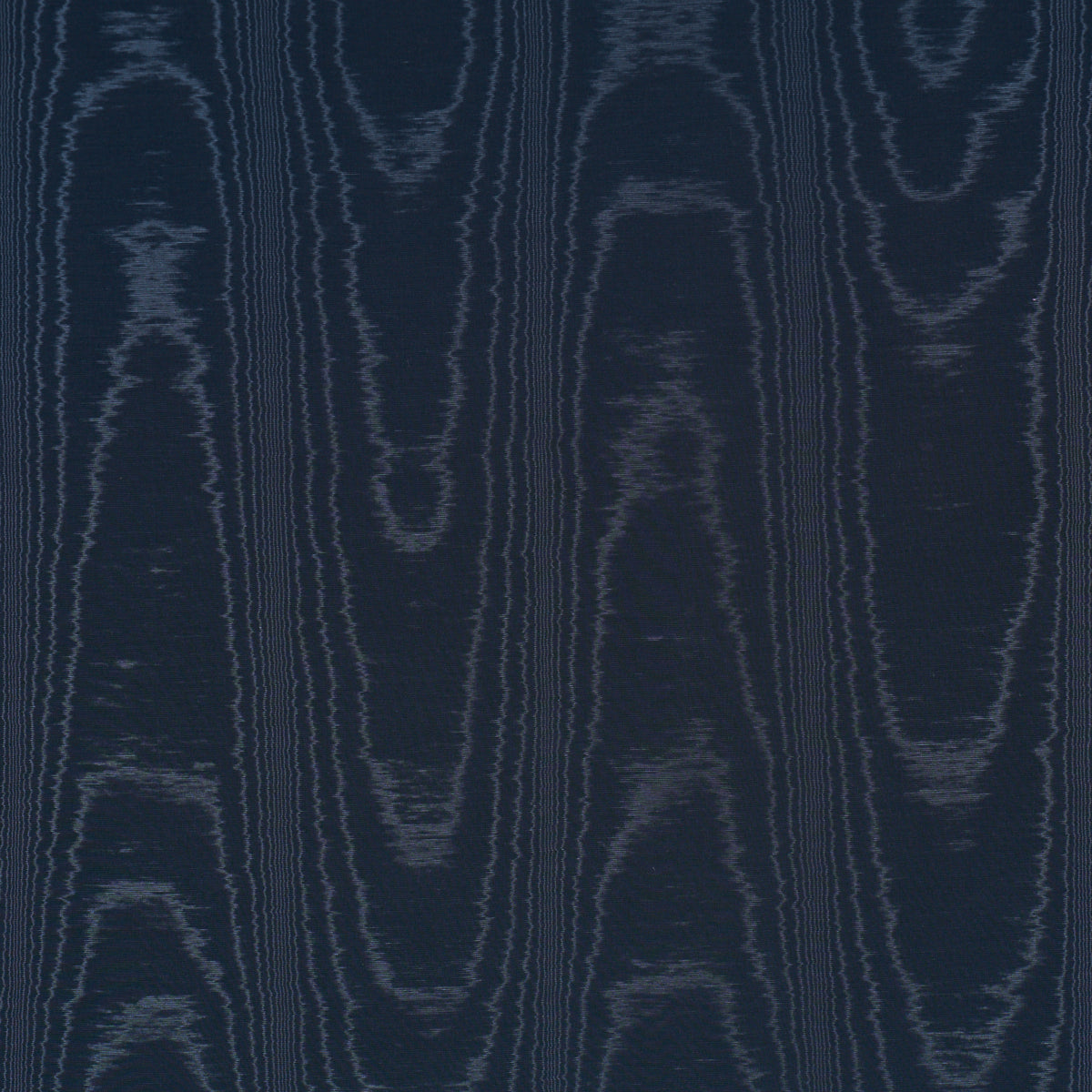 Washington Moiré fabric in navy color - pattern number 87105 - by Schumacher in the Mark D. Sikes collection