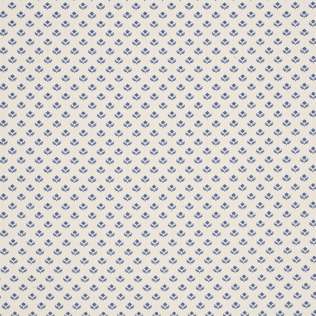 Robyn fabric in Indigo color - pattern number 87110 - by Schumacher in the Woven Essentials collection