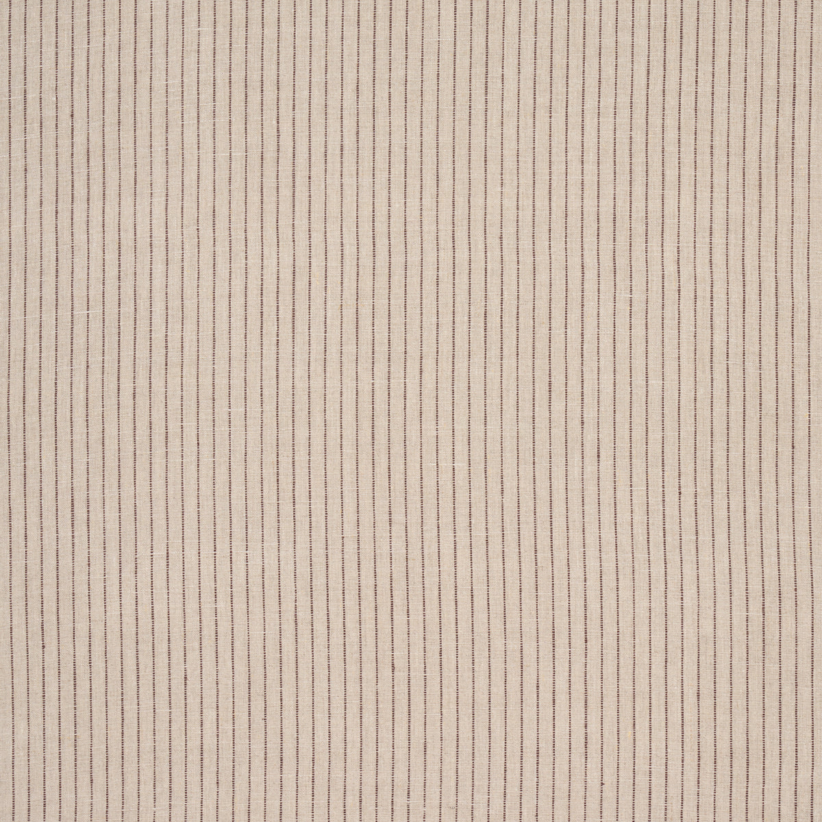 Theo Stripe fabric in Brown color - pattern number 87122 - by Schumacher in the Woven Essentials collection