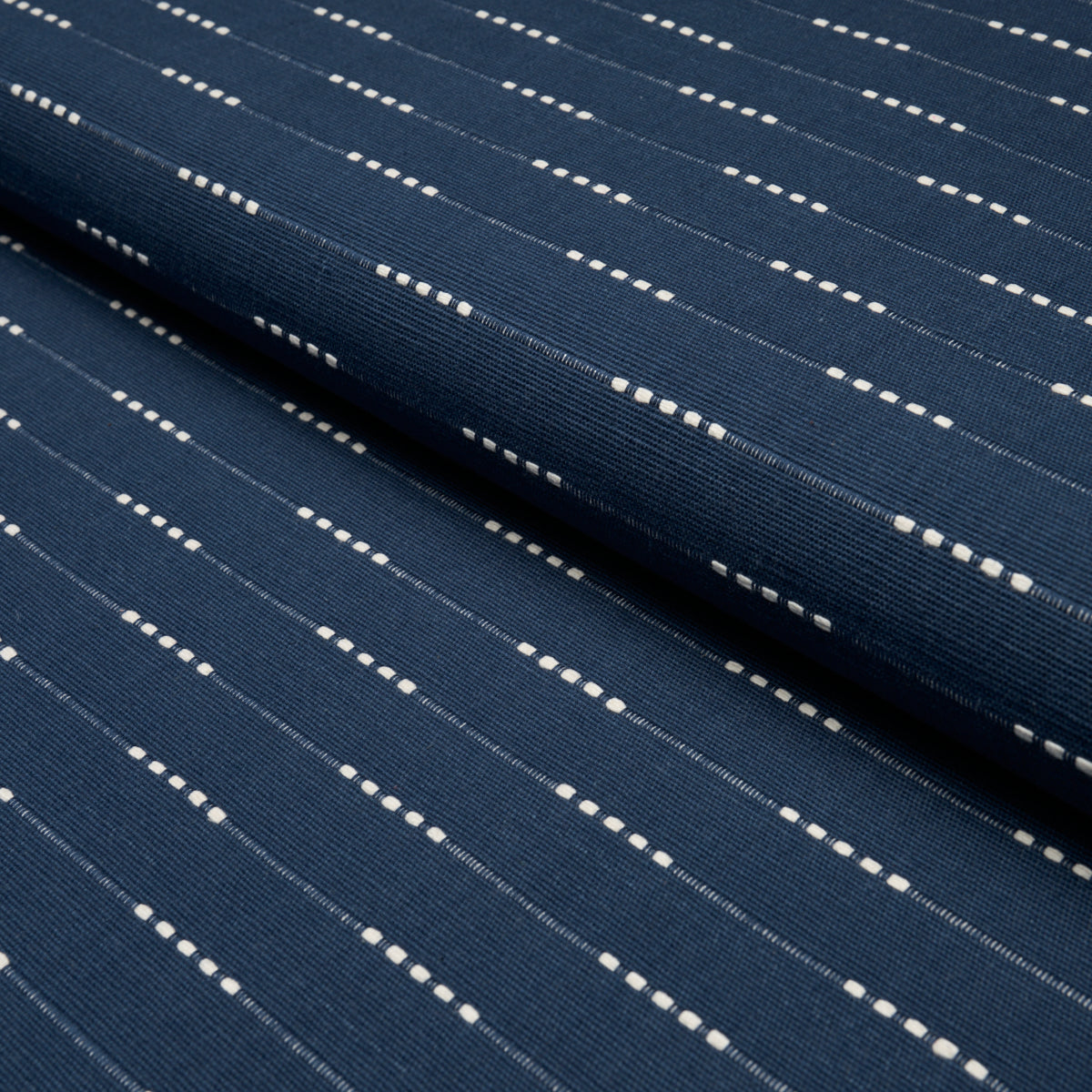 Palmer fabric in Indigo color - pattern number 87182 - by Schumacher in the Woven Essentials collection