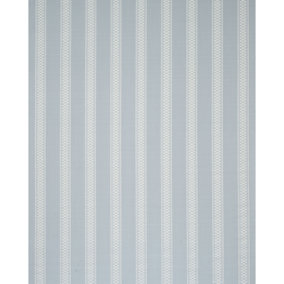 Shannon Stripe fabric in Sky color - pattern number 87200 - by Schumacher in the Woven Essentials collection