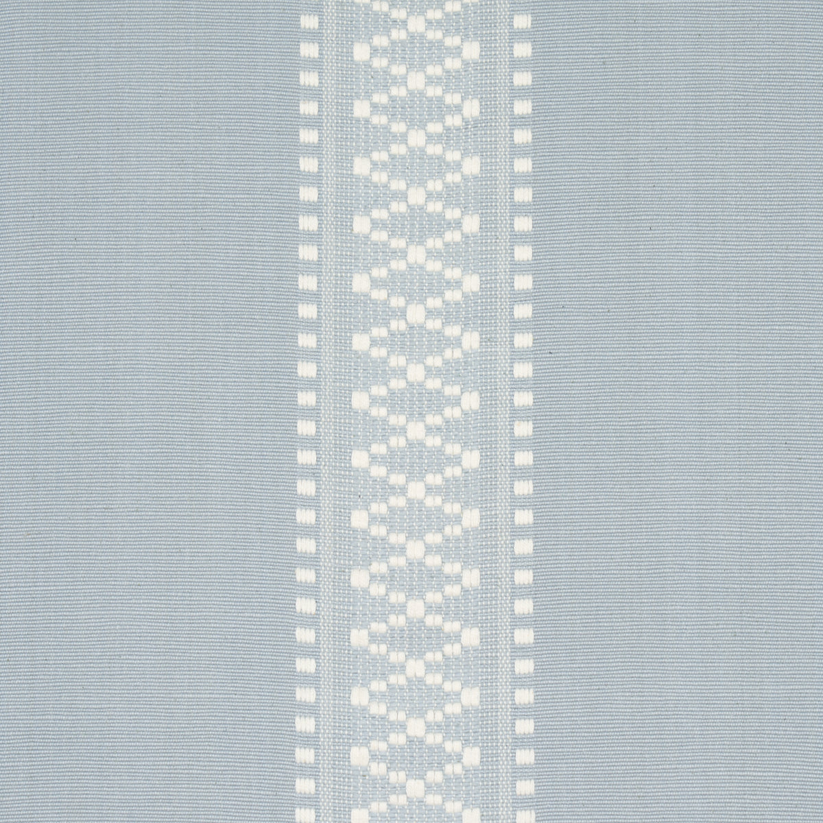 Shannon Stripe fabric in Sky color - pattern number 87200 - by Schumacher in the Woven Essentials collection
