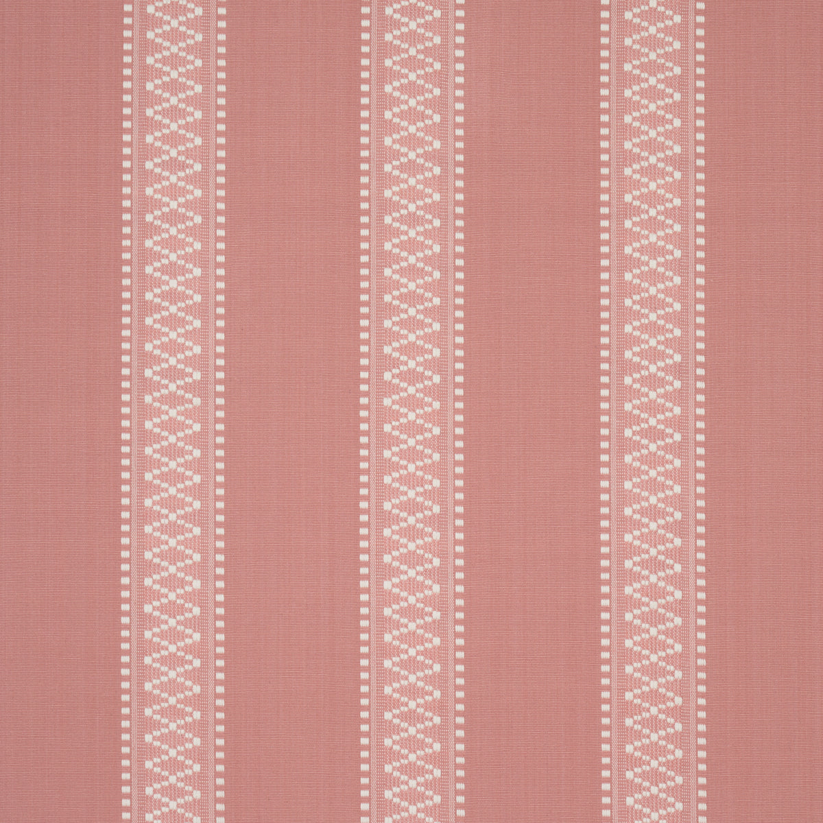 Shannon Stripe fabric in Pink color - pattern number 87201 - by Schumacher in the Woven Essentials collection