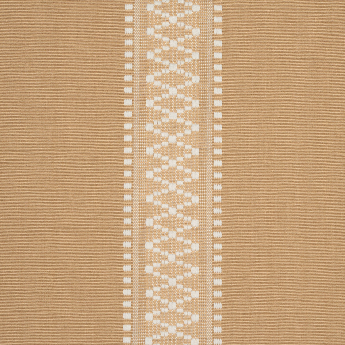 Shannon Stripe fabric in Ochre color - pattern number 87202 - by Schumacher in the Woven Essentials collection