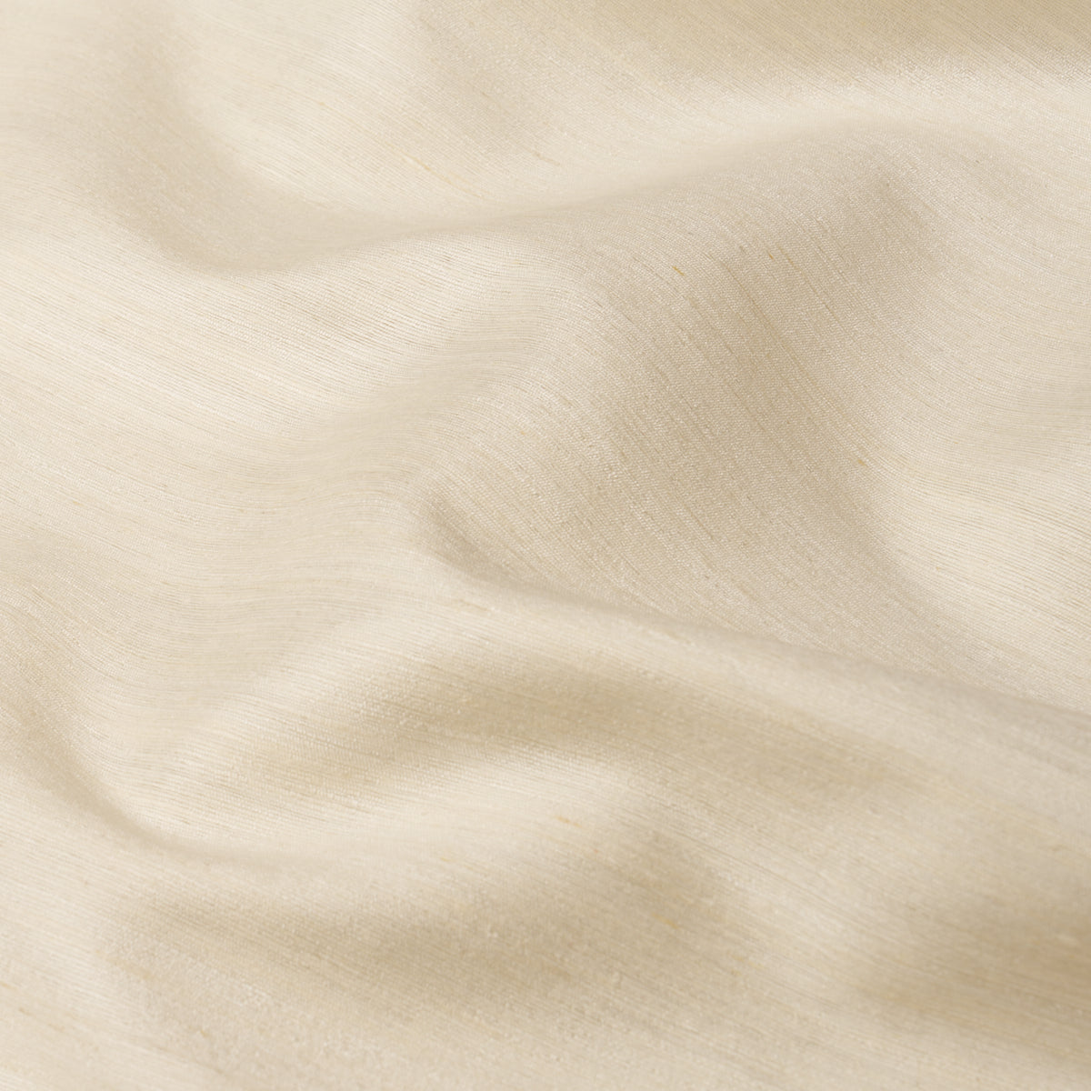 Masara Handwoven Silk fabric in Ivory color - pattern number 87221 - by Schumacher in the Perfect Basics: Silks collection