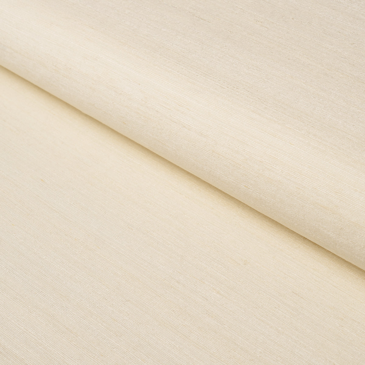 Masara Handwoven Silk fabric in Ivory color - pattern number 87221 - by Schumacher in the Perfect Basics: Silks collection