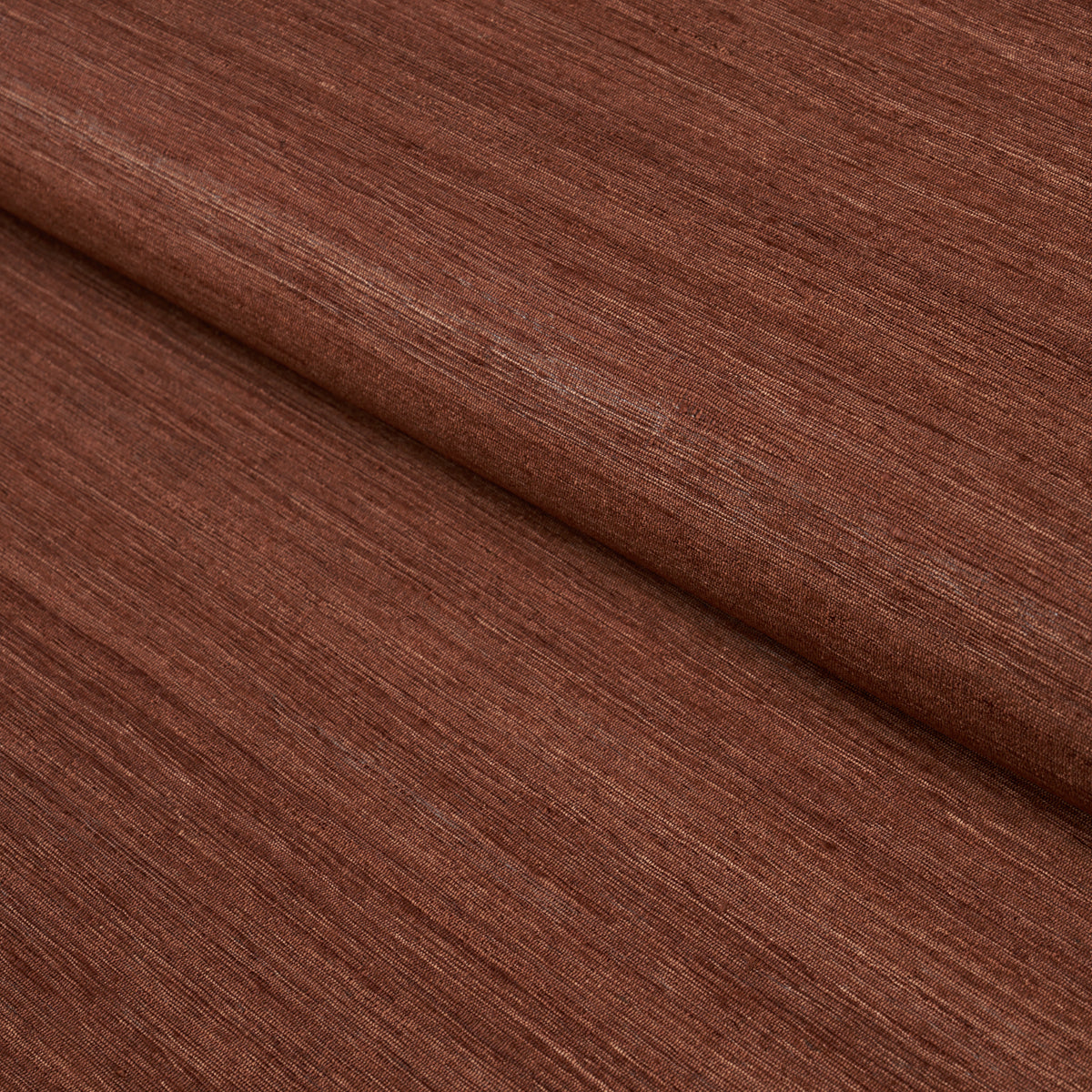 Masara Handwoven Silk fabric in Cognac color - pattern number 87229 - by Schumacher in the Perfect Basics: Silks collection