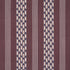 Deja Stripe fabric in Bordeaux color - pattern number 87240 - by Schumacher in the Bohemia collection