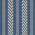 Deja Stripe fabric in Indigo color - pattern number 87241 - by Schumacher in the Bohemia collection