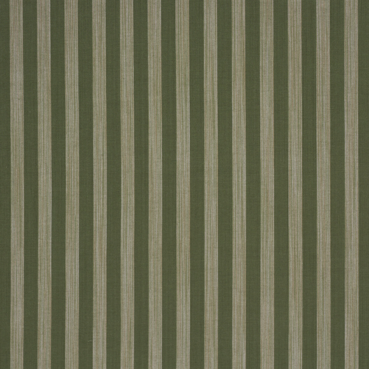 Jonah Stripe fabric in Green color - pattern number 87260 - by Schumacher in the Bohemia collection