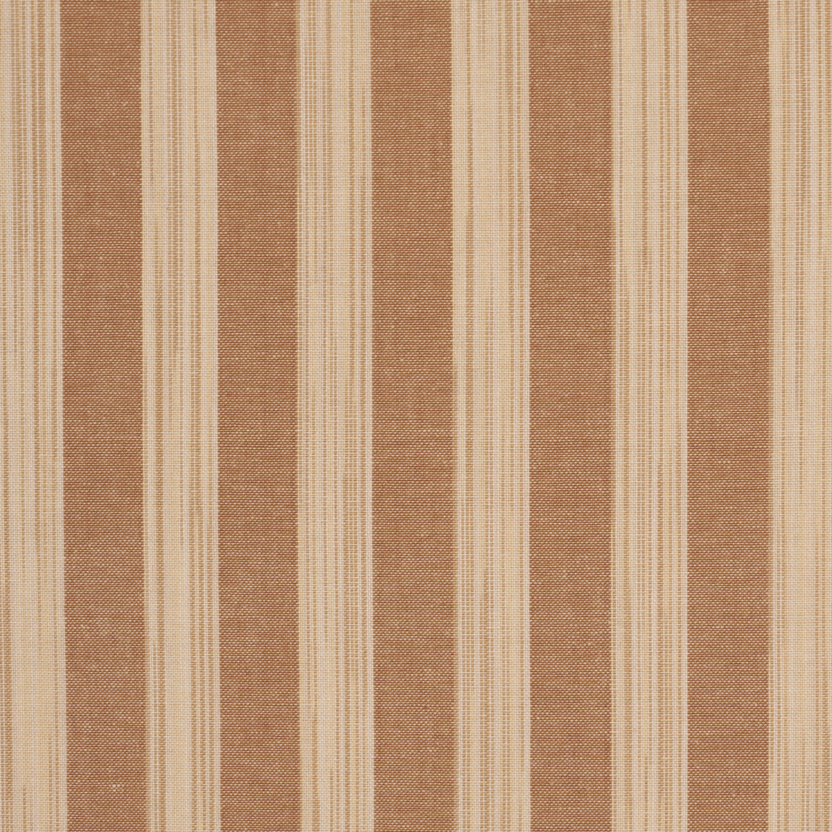 Jonah Stripe fabric in Ochre color - pattern number 87261 - by Schumacher in the Bohemia collection