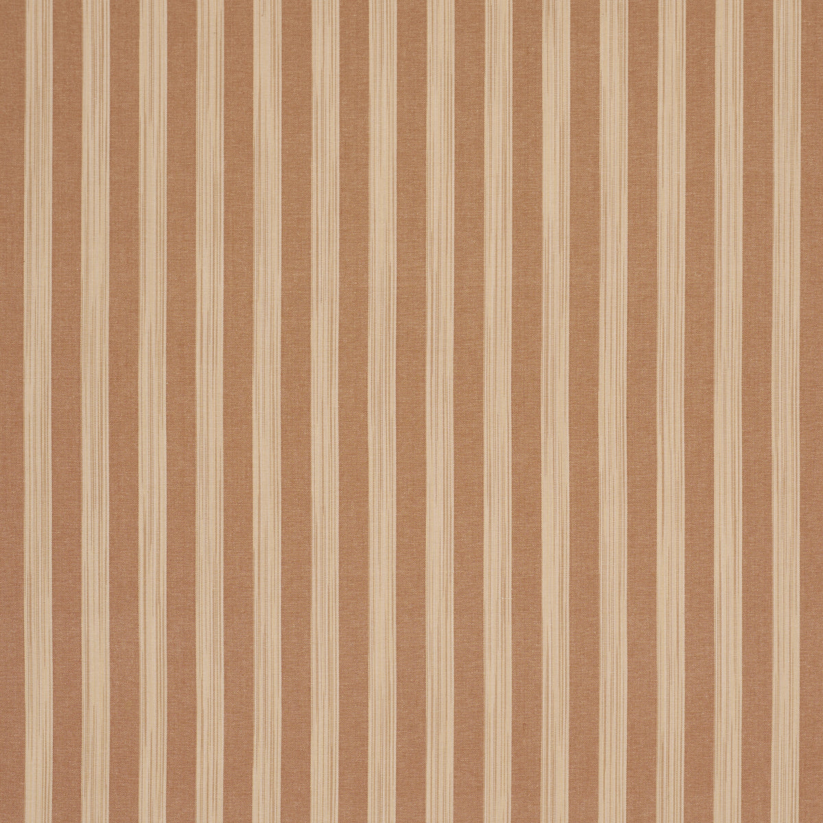 Jonah Stripe fabric in Ochre color - pattern number 87261 - by Schumacher in the Bohemia collection