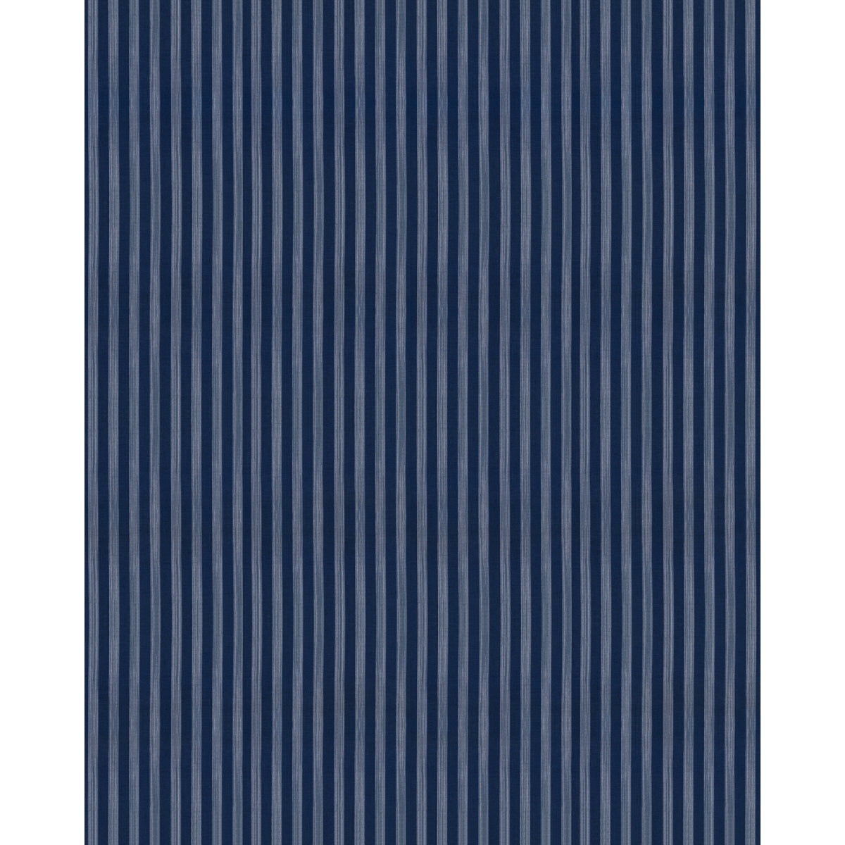 Jonah Stripe fabric in Indigo color - pattern number 87262 - by Schumacher in the Bohemia collection