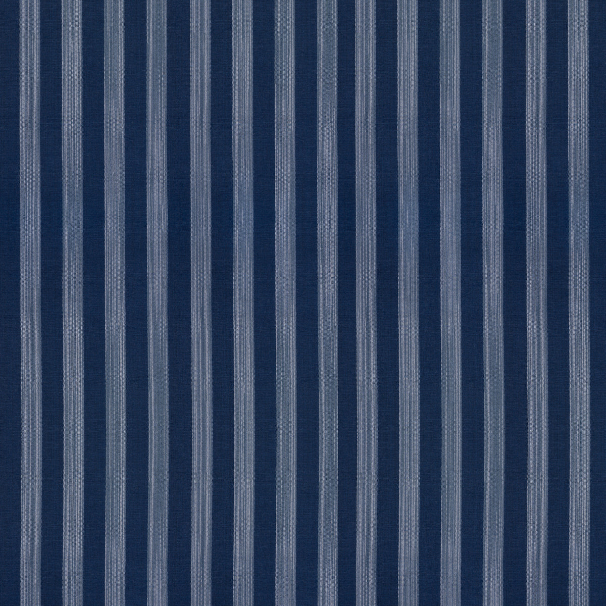 Jonah Stripe fabric in Indigo color - pattern number 87262 - by Schumacher in the Bohemia collection
