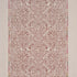 Orion Embroidery fabric in Clay color - pattern number 87270 - by Schumacher in the Bohemia collection