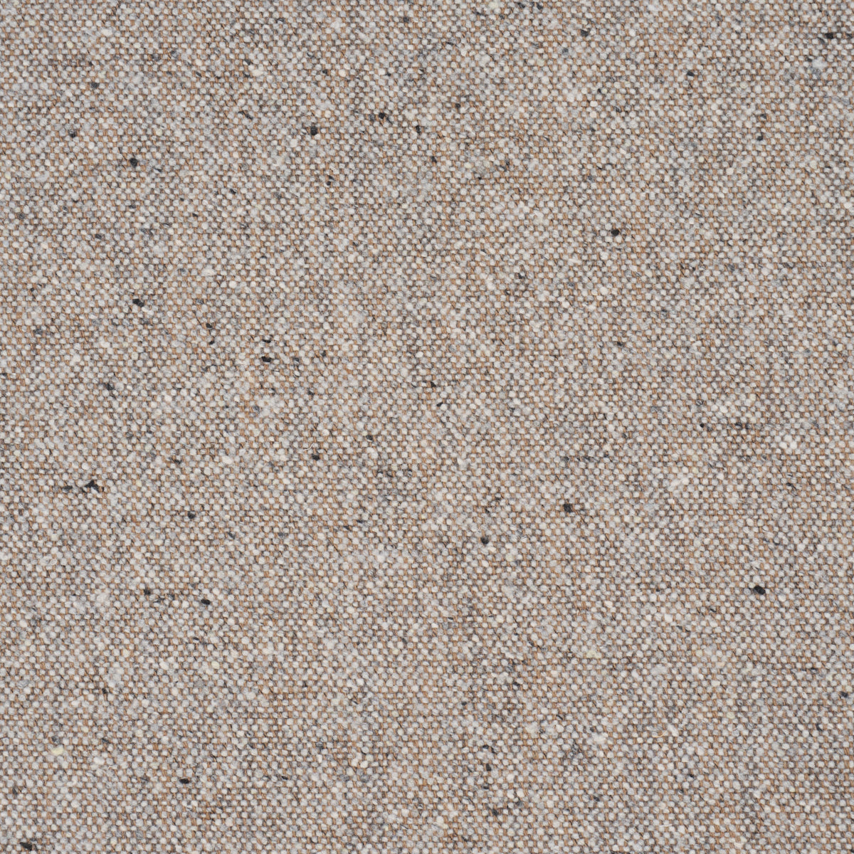 Clarke Donegal Wool Blend fabric in Taupe color - pattern number 87311 - by Schumacher in the Patterson Flynn collection