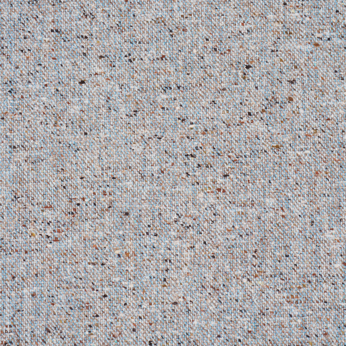Clarke Donegal Wool Blend fabric in Light Blue color - pattern number 87315 - by Schumacher in the Patterson Flynn collection