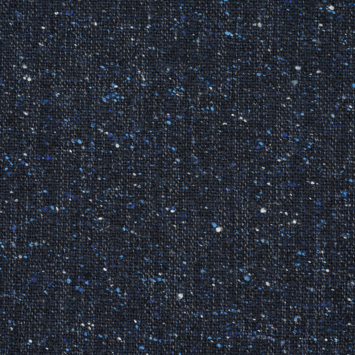 Clarke Donegal Wool Blend fabric in Navy color - pattern number 87316 - by Schumacher in the Patterson Flynn collection