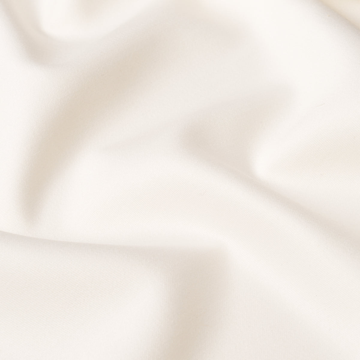 Donovan Merino Wool Sateen fabric in Ivory color - pattern number 87320 - by Schumacher in the Patterson Flynn collection