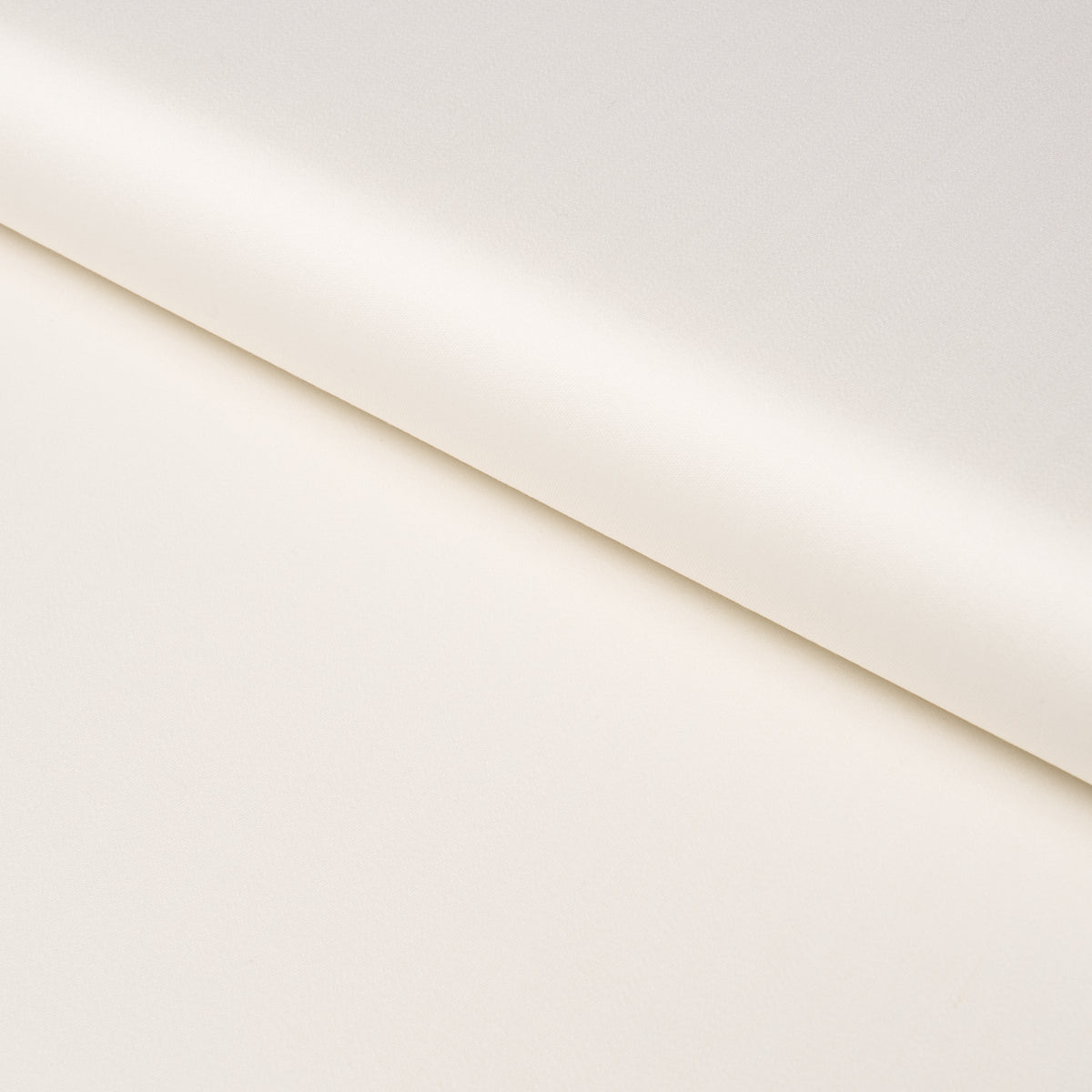 Donovan Merino Wool Sateen fabric in Ivory color - pattern number 87320 - by Schumacher in the Patterson Flynn collection