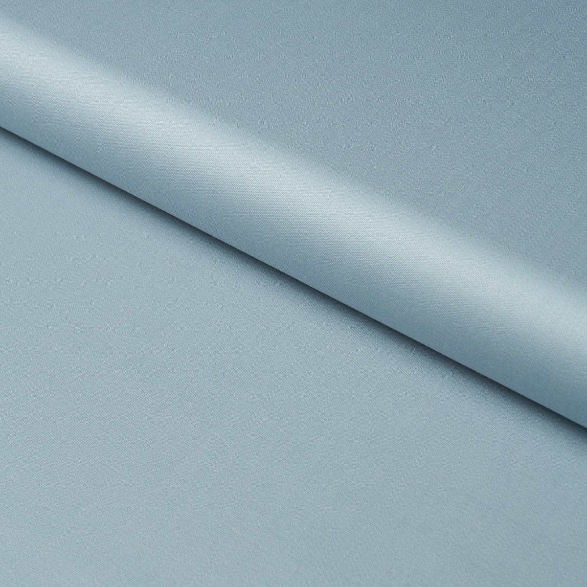 Donovan Merino Wool Sateen fabric in Blue color - pattern number 87326 - by Schumacher in the Patterson Flynn collection