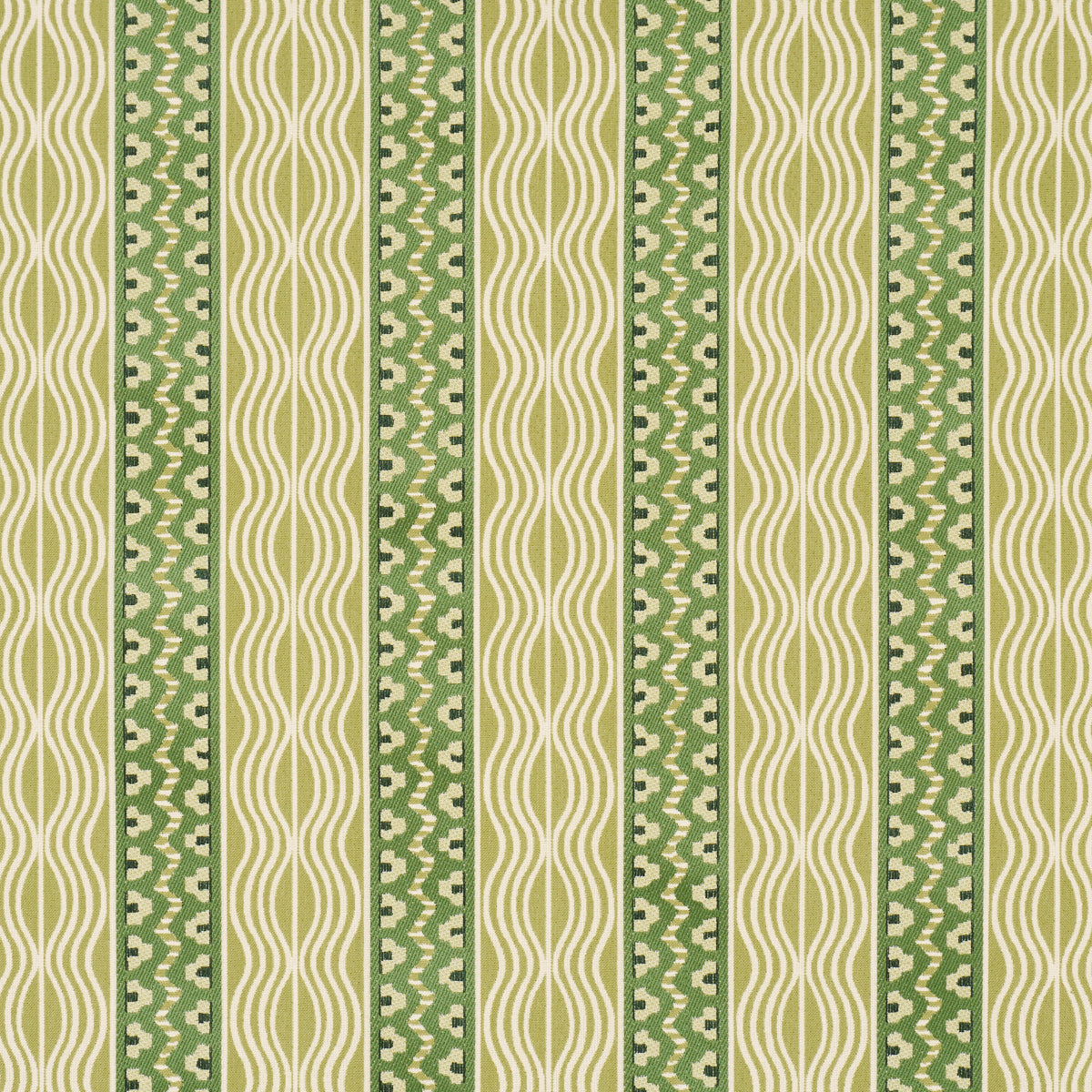 Creme Anglaise fabric in Juniper Green color - pattern number 87452 - by Schumacher in the Johnson Hartig collection