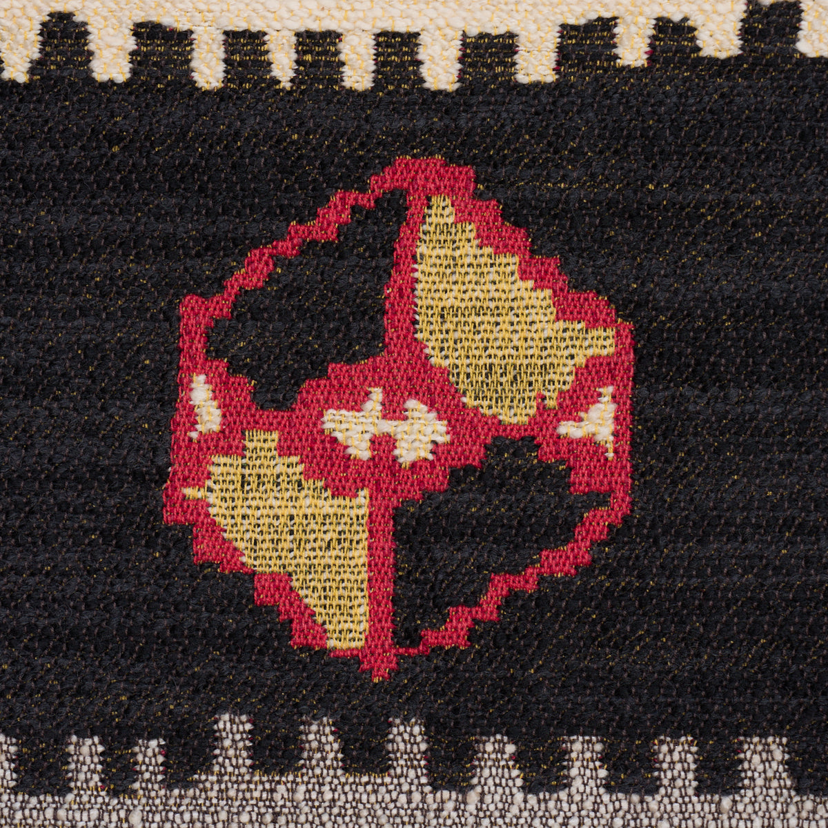 Sahane fabric in Pomegranate Red color - pattern number 87470 - by Schumacher in the Johnson Hartig collection