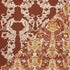 Reversible Digital Damask fabric in chartreuse color - pattern number 87550 - by Schumacher in the Atelier Paris collection