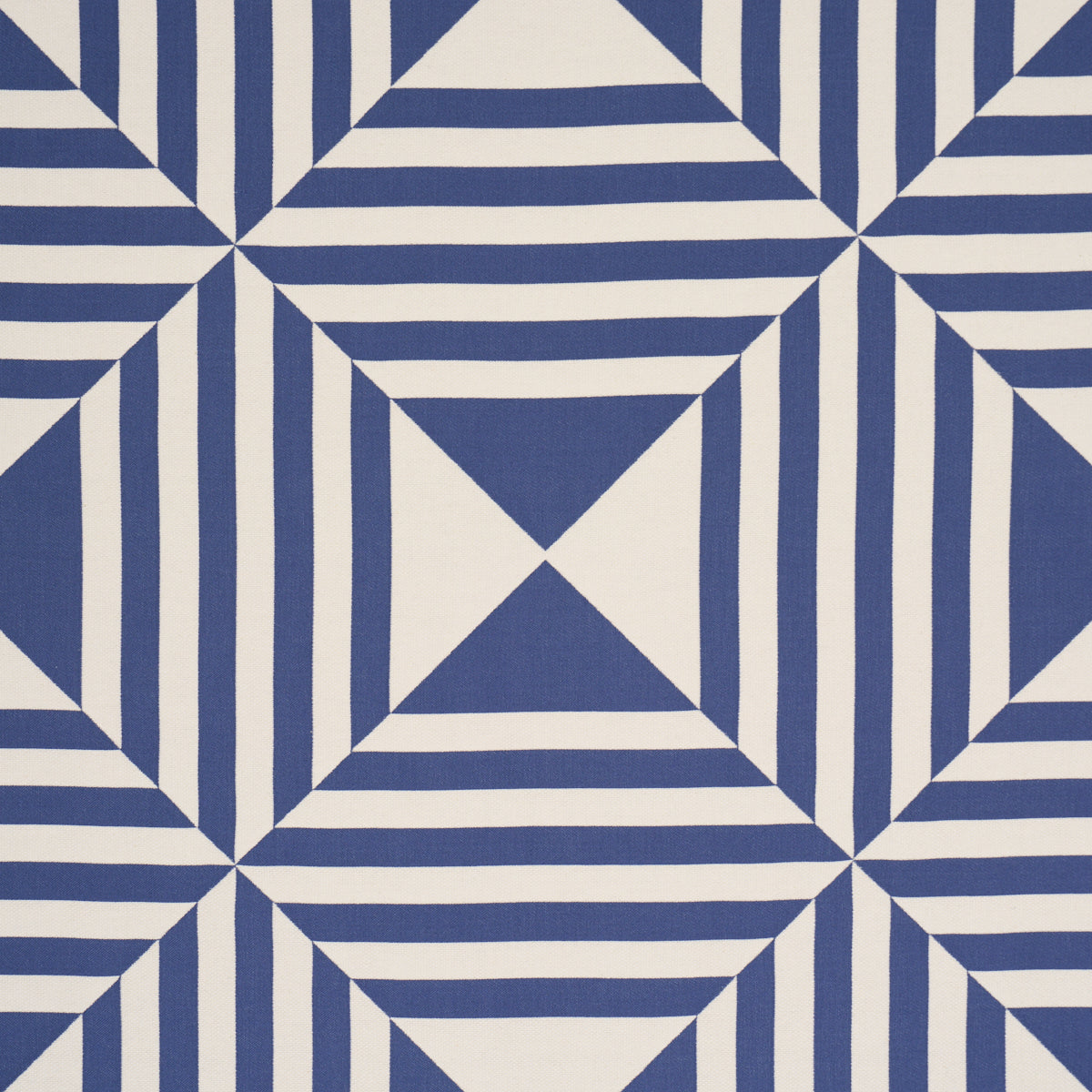 Square In A Square fabric in Navy color - pattern number 87590 - by Schumacher in the Stars and Stripes collection