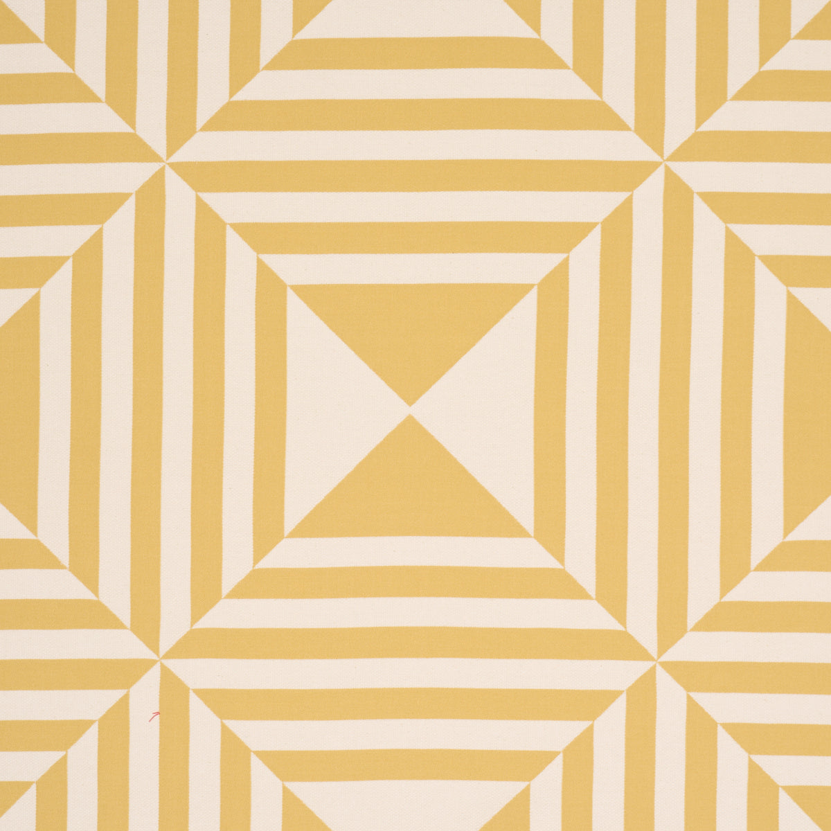 Square In A Square fabric in Yellow color - pattern number 87592 - by Schumacher in the Stars and Stripes collection