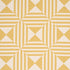 Square In A Square fabric in Yellow color - pattern number 87592 - by Schumacher in the Stars and Stripes collection