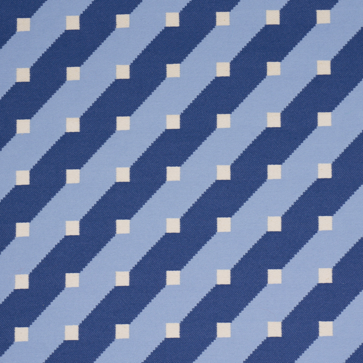 Zilla Stripe fabric in Blues color - pattern number 87611 - by Schumacher in the Stars and Stripes collection