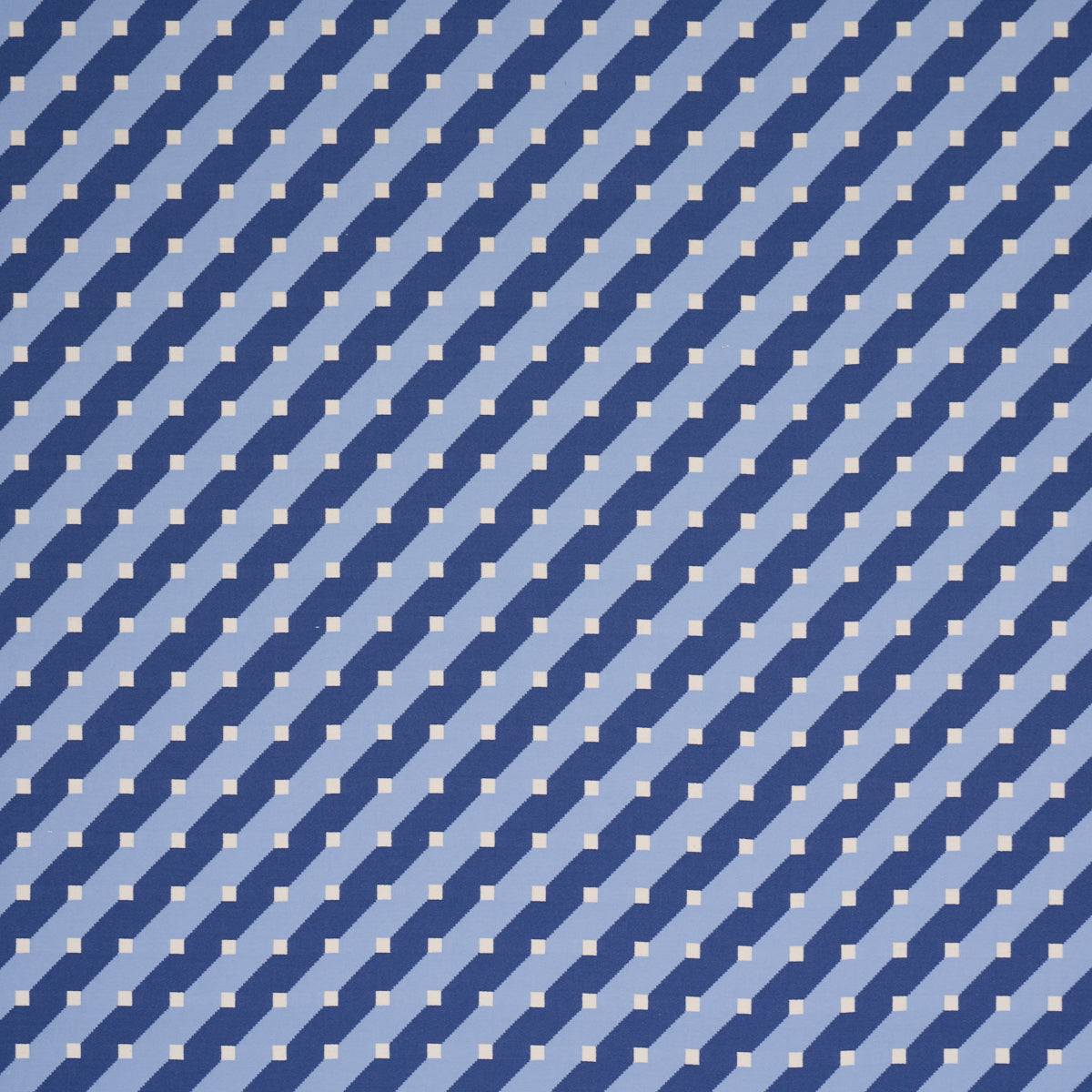 Zilla Stripe fabric in Blues color - pattern number 87611 - by Schumacher in the Stars and Stripes collection