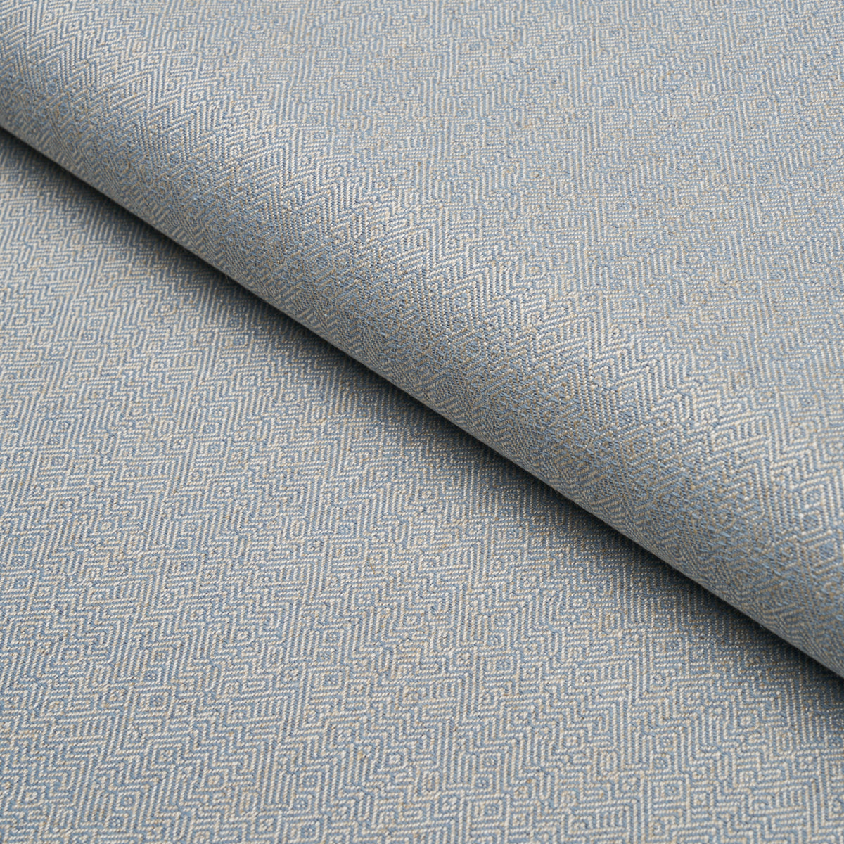 Leona Performance fabric in blue color - pattern number 87632 - by Schumacher in the Schumacher Utility: Wovens collection
