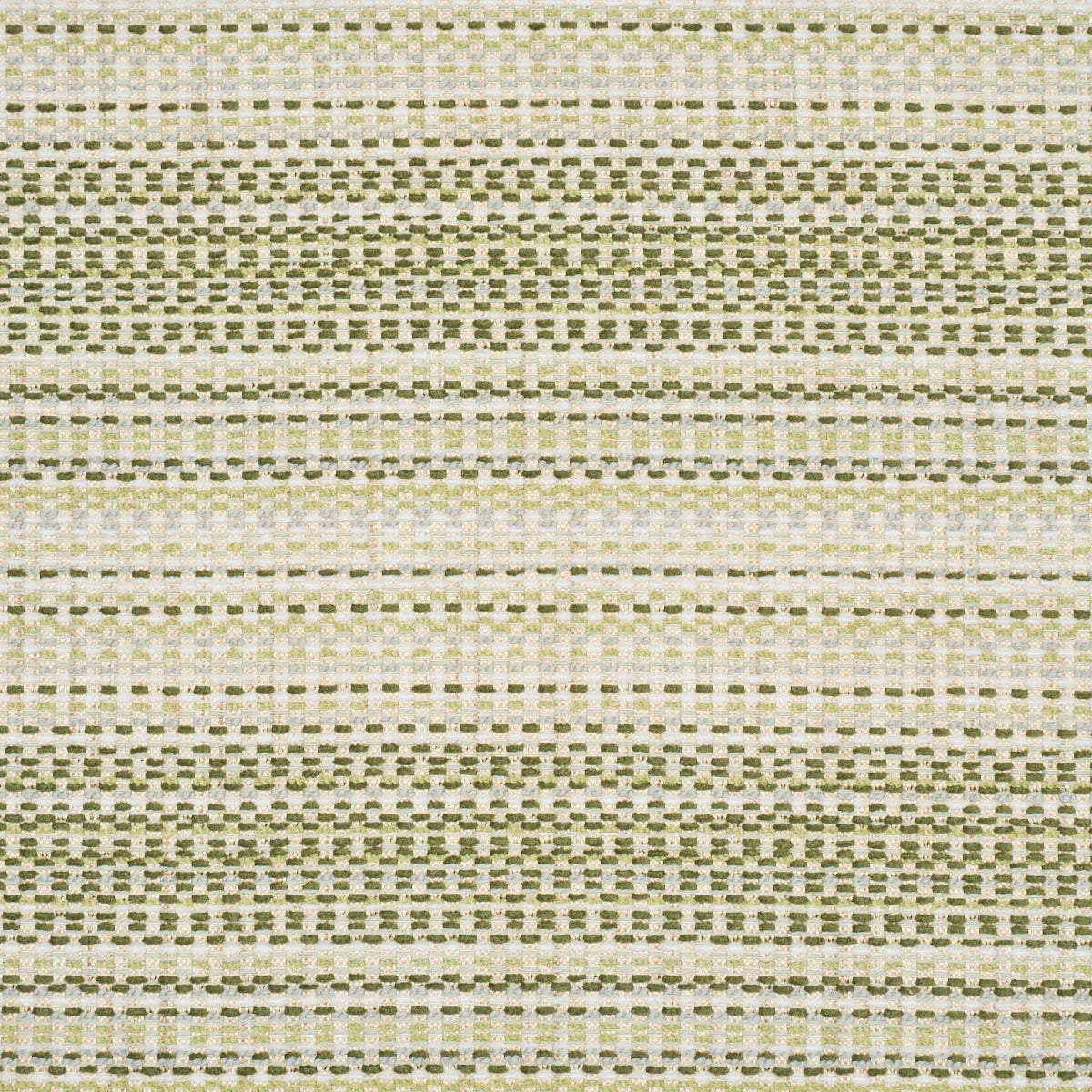 Sabine Performance Stripe fabric in green color - pattern number 87641 - by Schumacher in the Schumacher Utility: Wovens collection