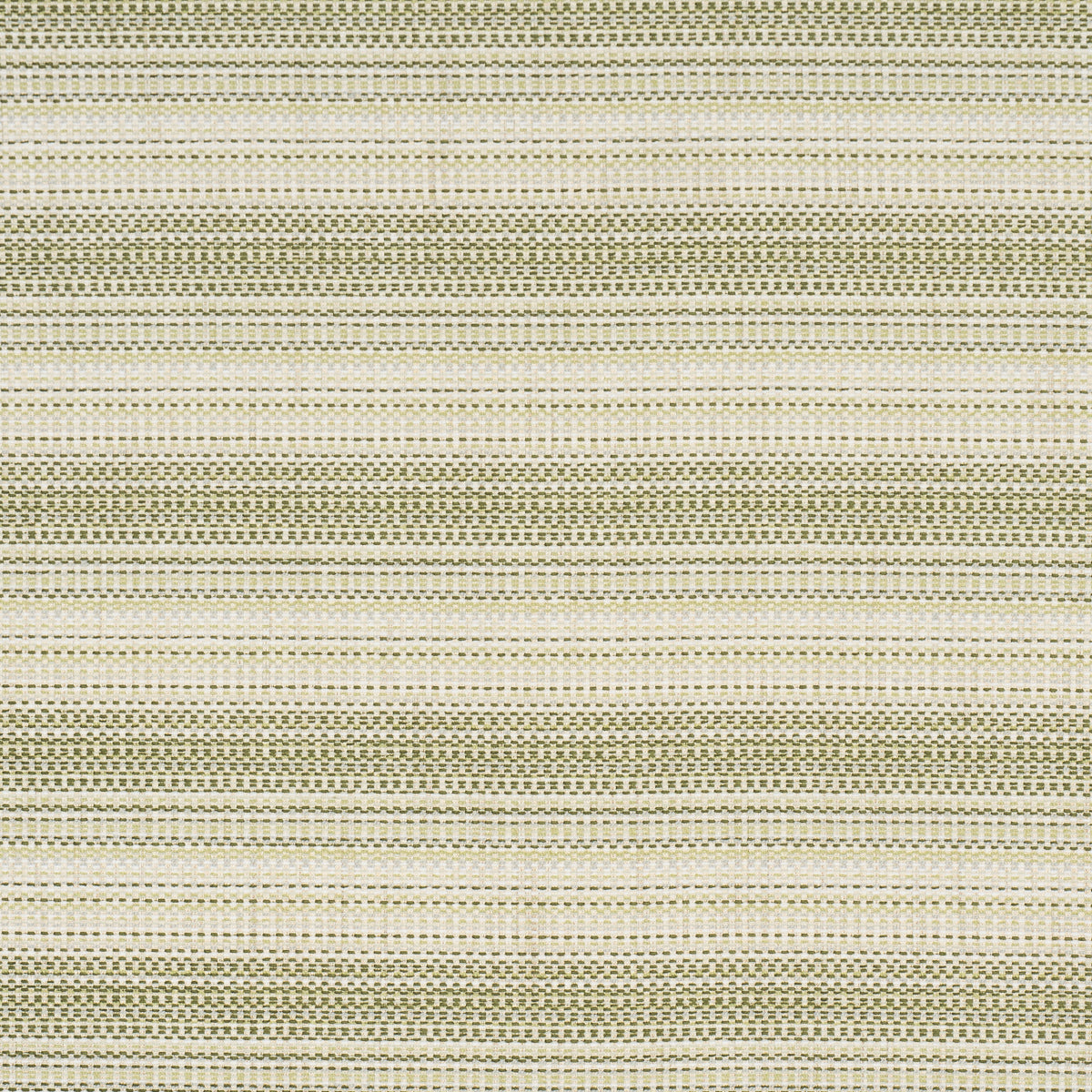 Sabine Performance Stripe fabric in green color - pattern number 87641 - by Schumacher in the Schumacher Utility: Wovens collection