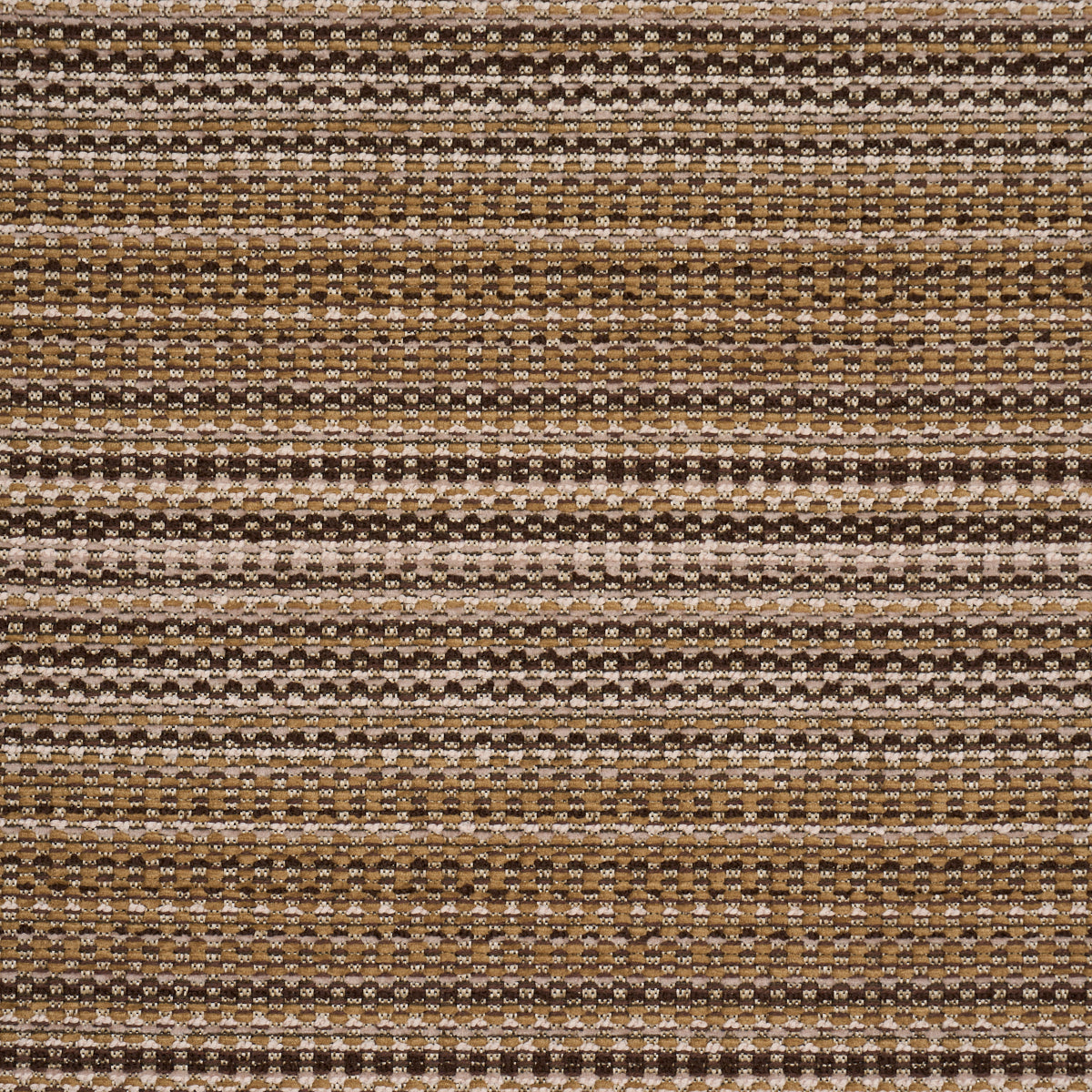 Sabine Performance Stripe fabric in sepia color - pattern number 87642 - by Schumacher in the Schumacher Utility: Wovens collection
