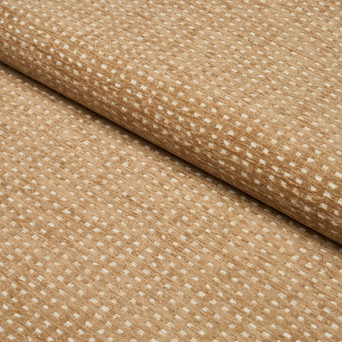 Jasper Performance Chenille fabric in ochre color - pattern number 87651 - by Schumacher in the Schumacher Utility: Wovens collection