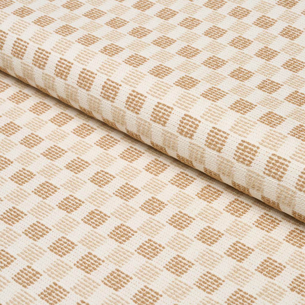 Elara Performance fabric in straw color - pattern number 87670 - by Schumacher in the Schumacher Utility: Wovens collection
