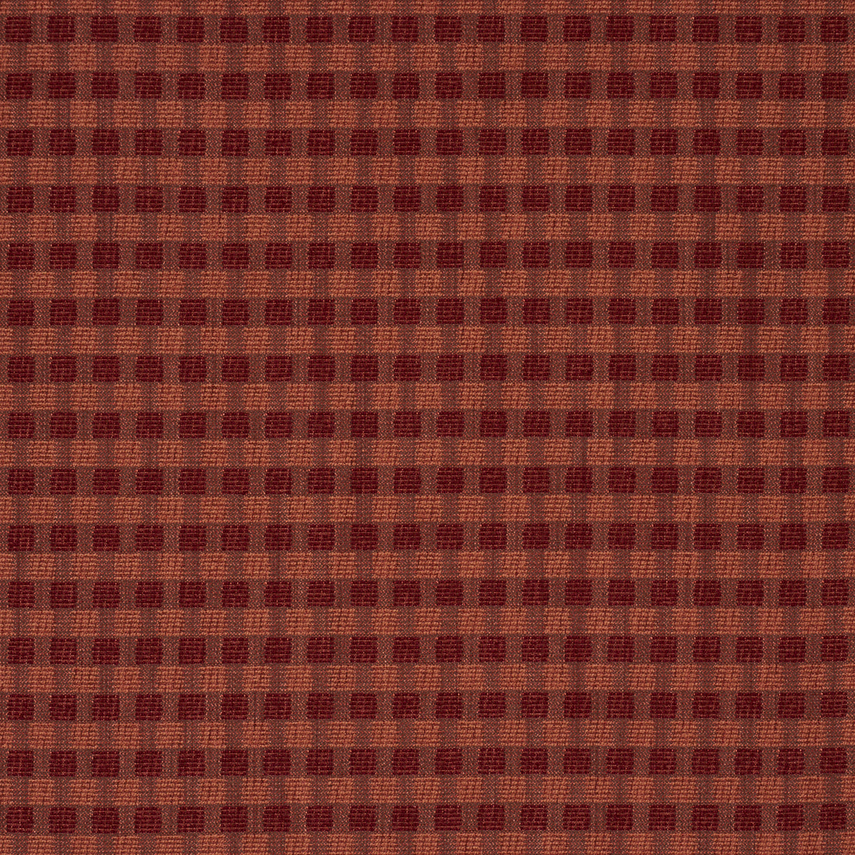 Elara Performance fabric in brick color - pattern number 87673 - by Schumacher in the Schumacher Utility: Wovens collection