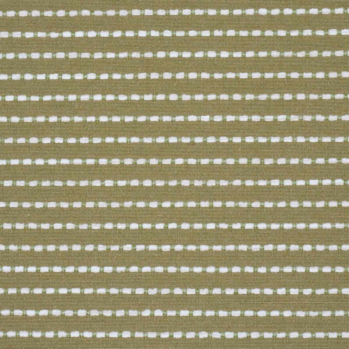 Austen Performance Stripe fabric in leaf color - pattern number 87681 - by Schumacher in the Schumacher Utility: Wovens collection