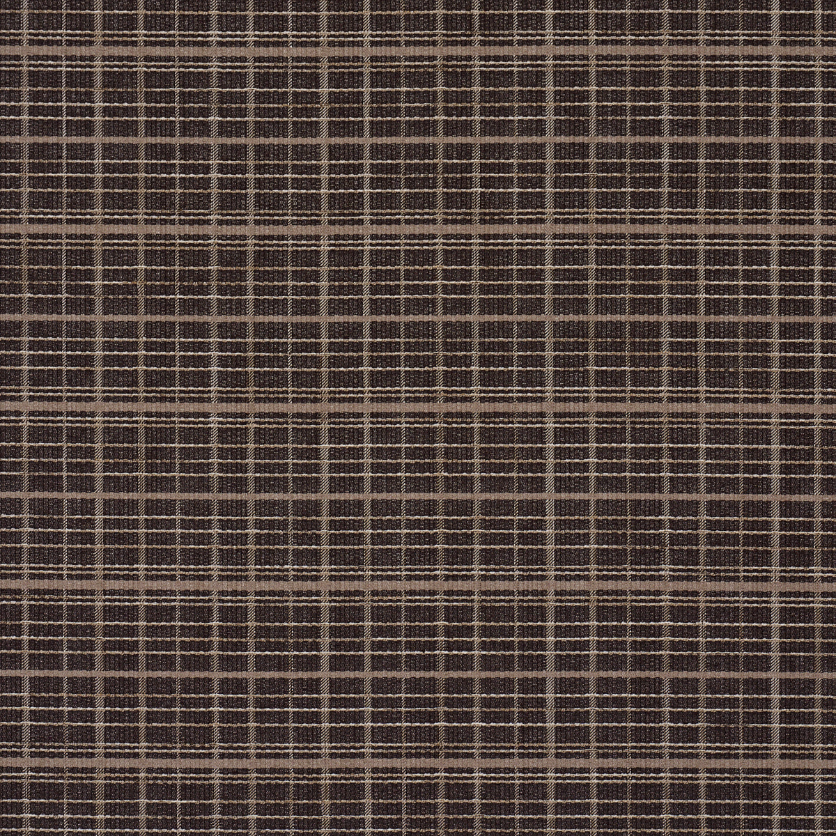 Merrick Performance Plaid fabric in brown color - pattern number 87691 - by Schumacher in the Schumacher Utility: Wovens collection