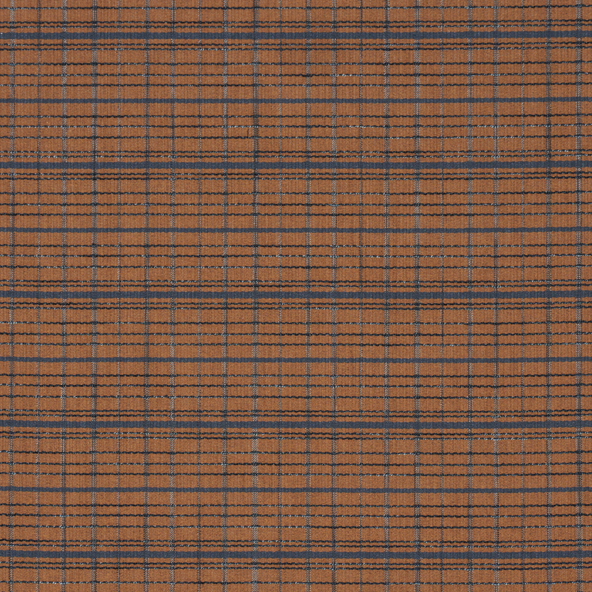 Merrick Performance Plaid fabric in sepia color - pattern number 87692 - by Schumacher in the Schumacher Utility: Wovens collection