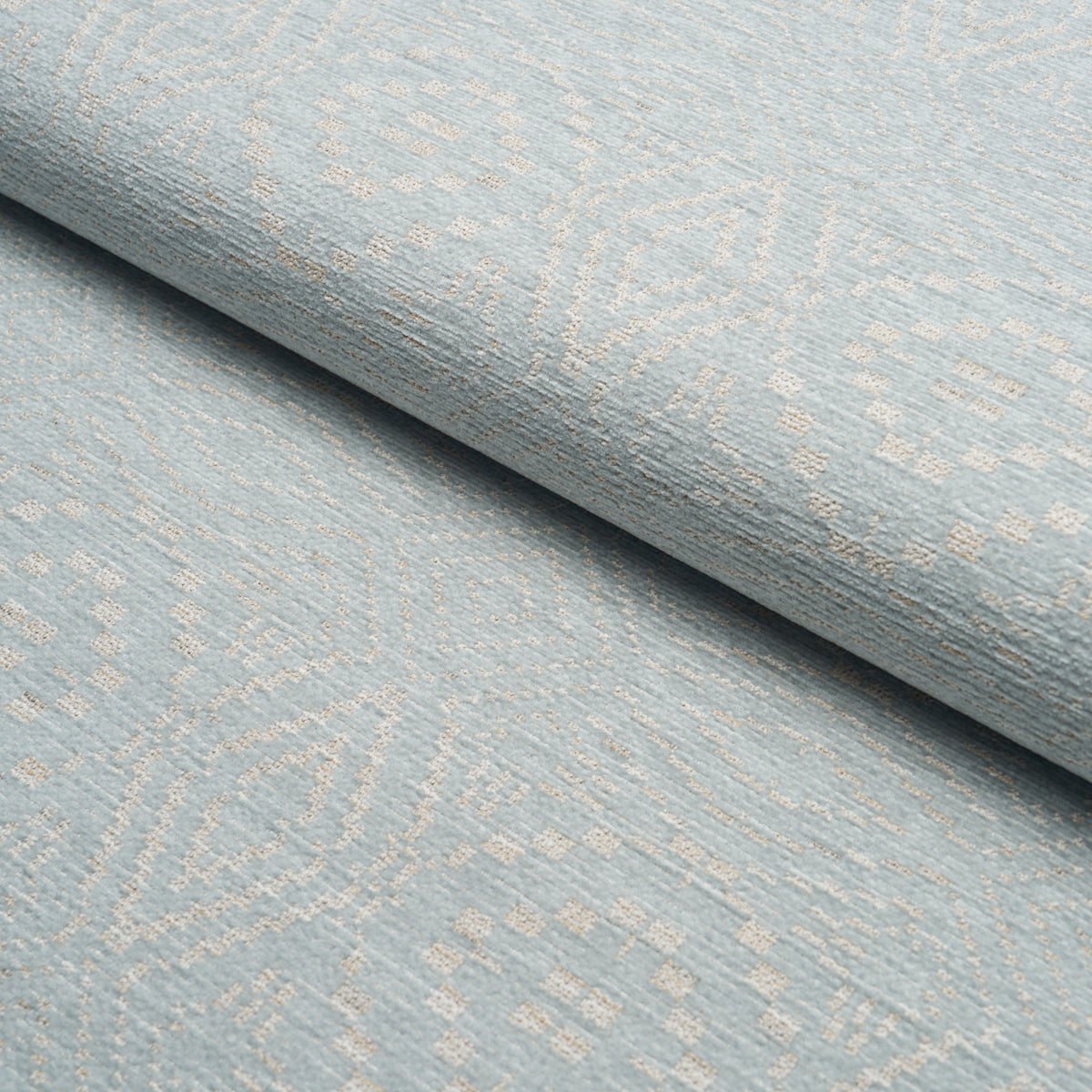 Verana Performance fabric in sky color - pattern number 87702 - by Schumacher in the Schumacher Utility: Wovens collection