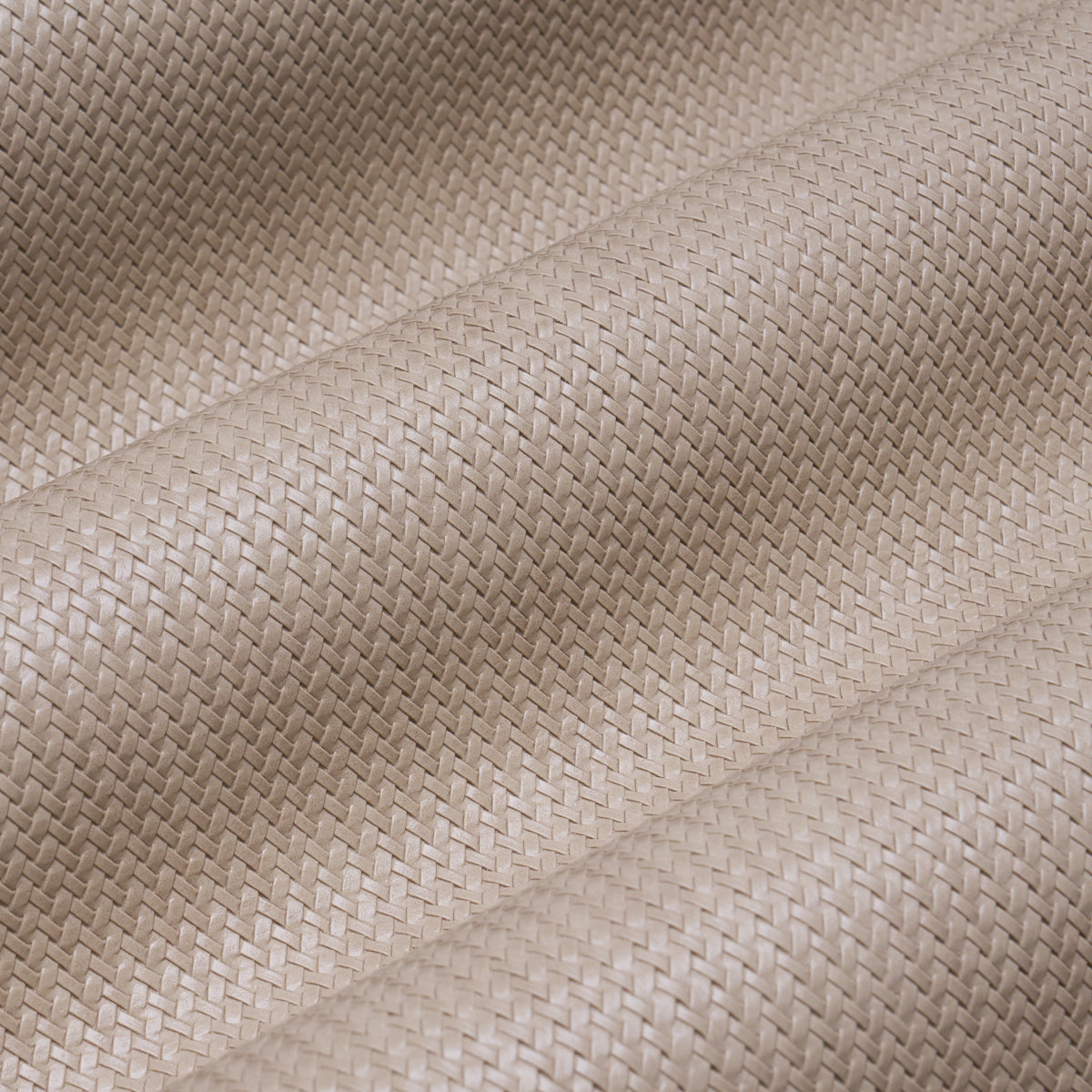 Vegan Leather Rattan Indoor/Outdoor fabric in Taupe color - pattern number 87801 - by Schumacher in the Essentials: Small Scale Upholstery Fabrics collection