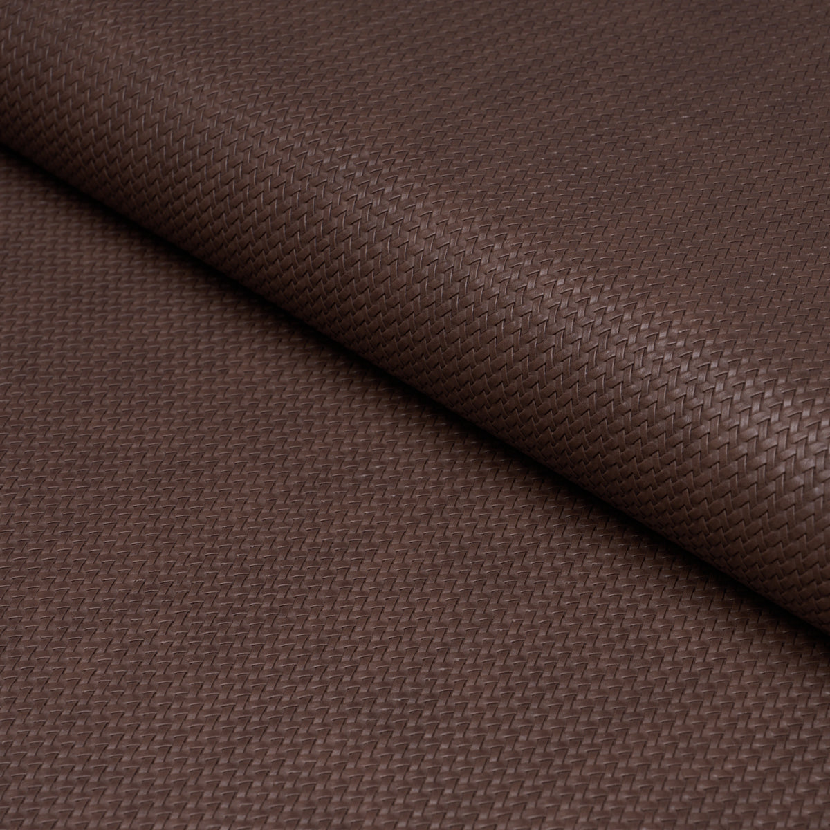 Vegan Leather Rattan Indoor/Outdoor fabric in Brown color - pattern number 87805 - by Schumacher in the Essentials: Small Scale Upholstery Fabrics collection